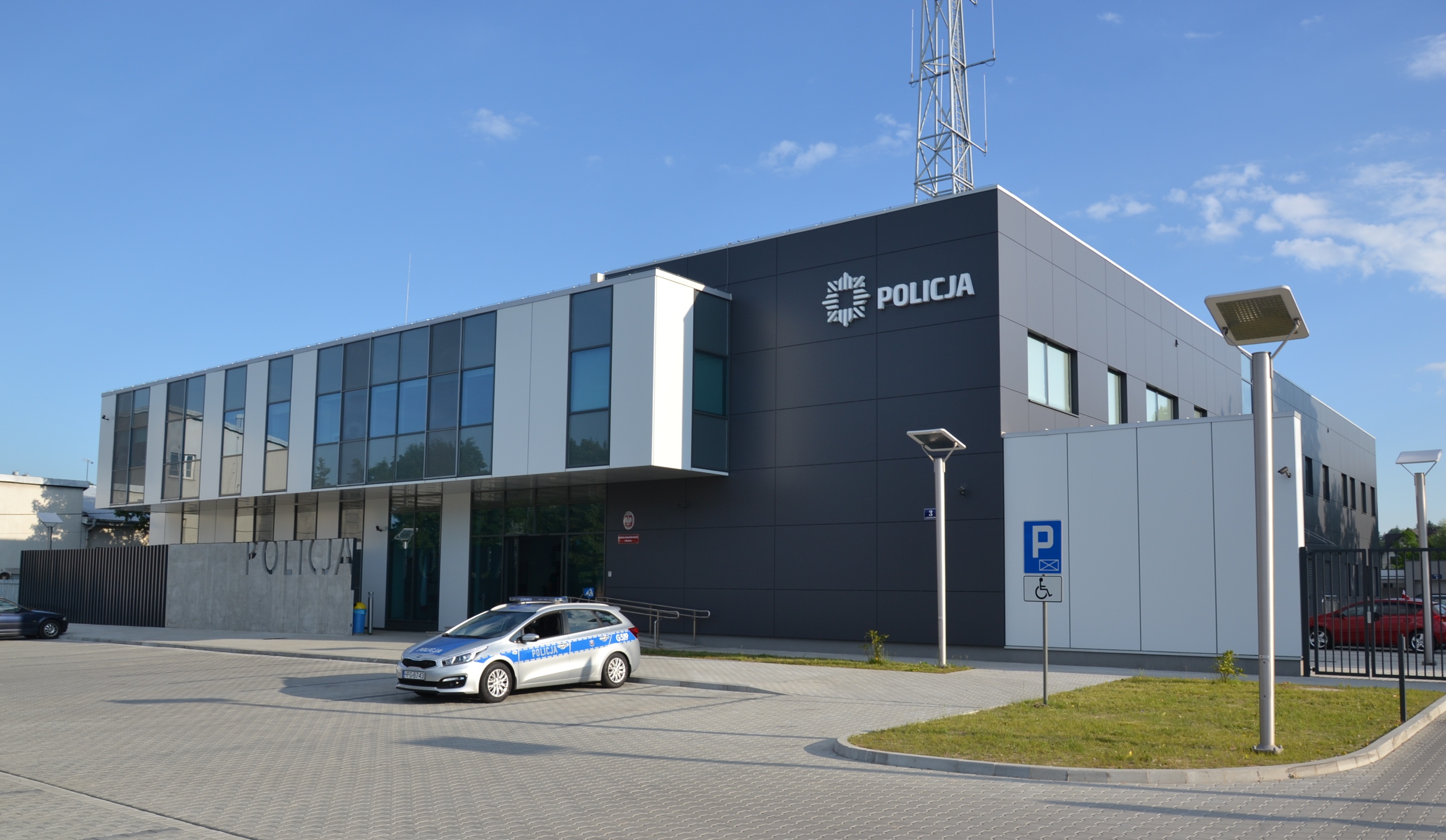 Budynek Komendy Powiatowej Policji w Miechowie
